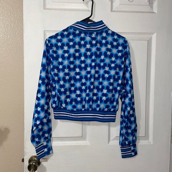 NWT Free People Movement Top Seed Printed Tennis Jacket - Picture 4 of 8